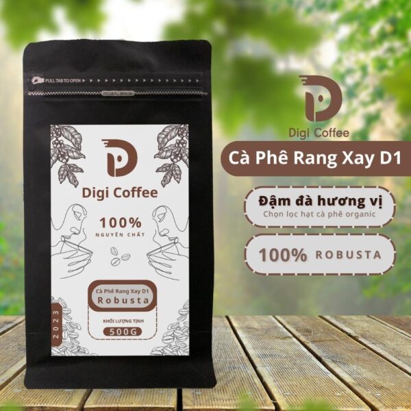 cà phê rang xay D1 500g