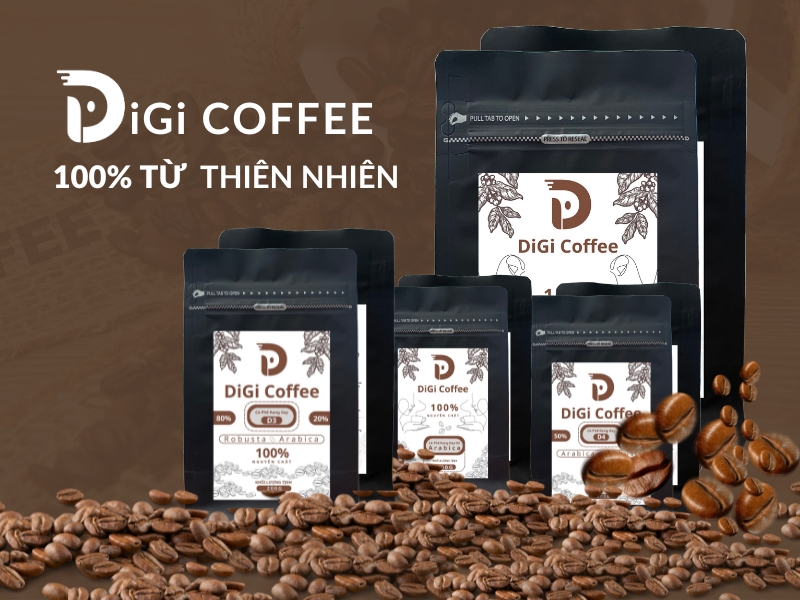 Sản phẩm chính của Digi Coffee