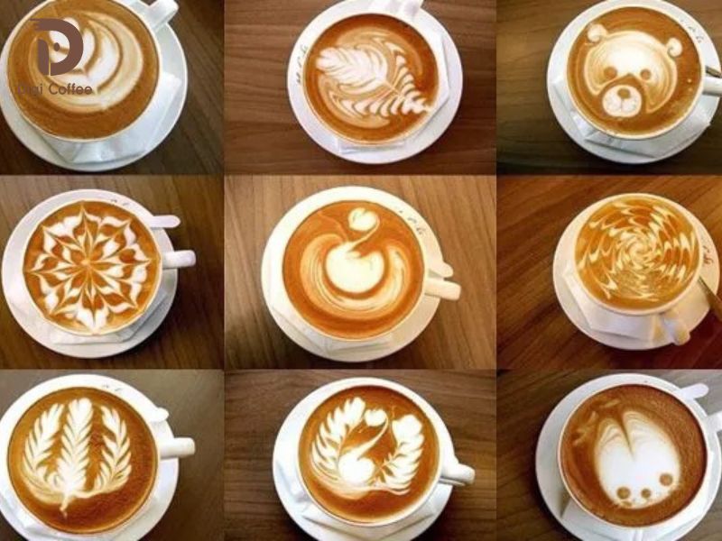 Các loại cafe latte phổ biến hiện nay
