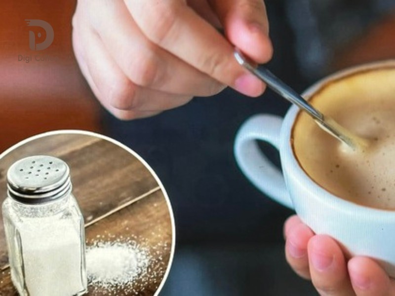Thêm muối vào cà phê sẽ làm giảm vị đắng và hương vị thơm ngon hơn